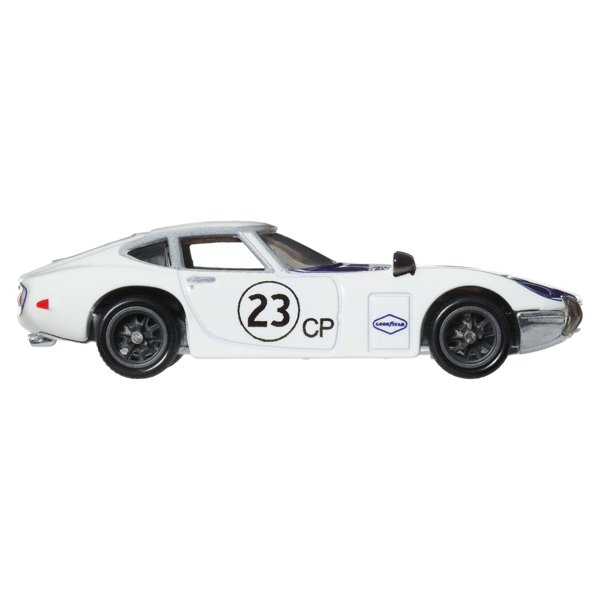Hot Wheels Premium Kultowe auta Toyota 2-pak samochodów w skali 1:64, wyjątkowe połączenia, opony Real Riders, metalowa konstrukcja, zestaw auta dla kolekcjonerów, JBL03