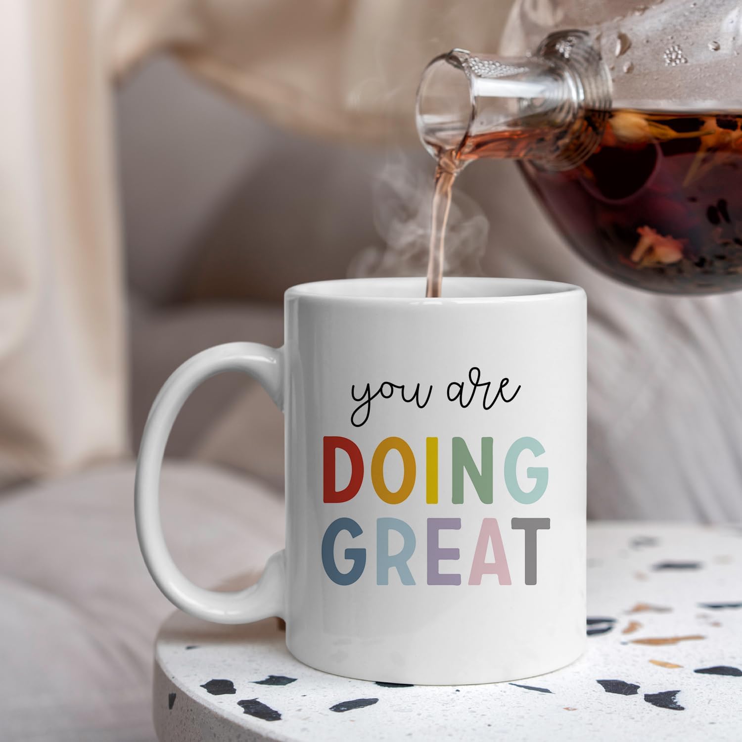IWXYI You Are Doing Great Mug,You Are Doing Great Coffee Mug 11 Ounce,Inspirational Mugs,Encouragement Gift,Coffee Mugs For Women - Image 4