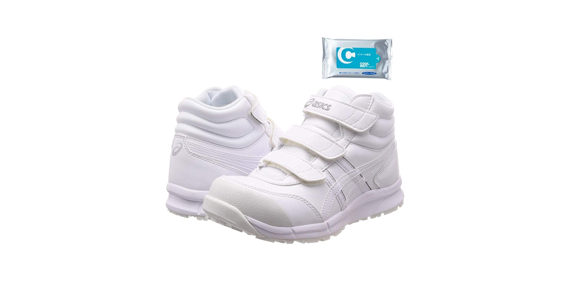 アシックス　安全靴　ウィンジョブcp302 ホワイト　27.5 中古 asics - アシックス安全靴ウィンジョブCP302の通販 by masa's