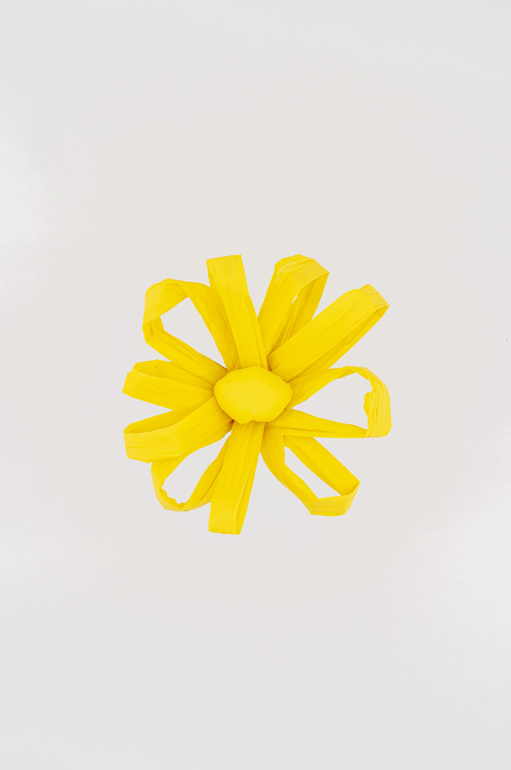 Nastro Regalo Polysilk Italpak - 12.5cm X 50m Giallo Per Pacchi - Foto 3