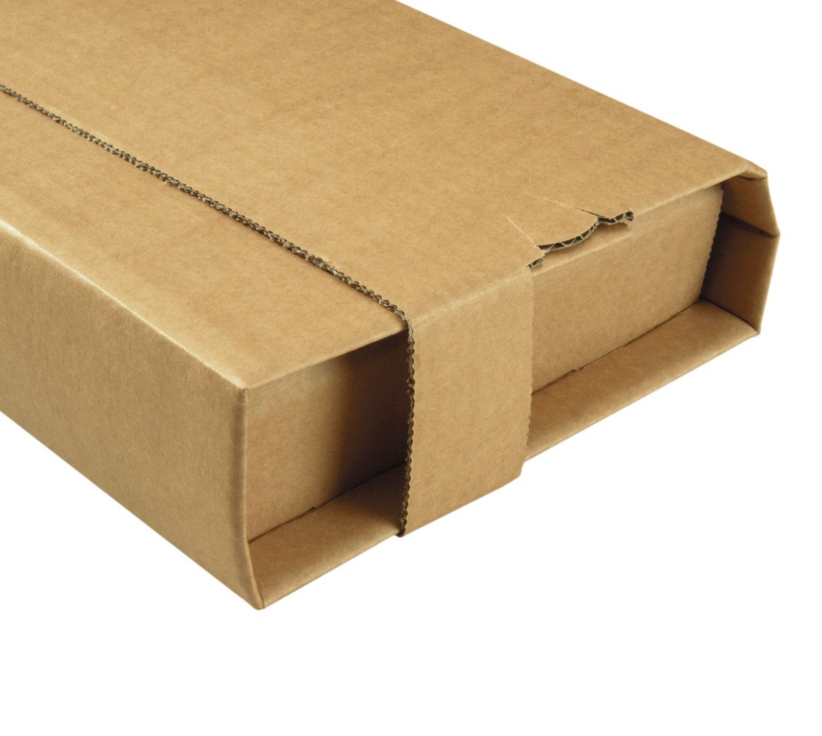 Universal-Versandverpackung Premium PP B03.04 aus doppelter Wellpappe, DIN C4, 320 x 260 x bis 95 mm, 20-er Pack, braun