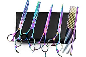 Professional Dog Grooming Shears Set