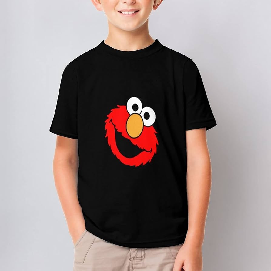 Amazon.co.jp: 子供服 Tシャツ セサミストリート エルモ 半袖 綿