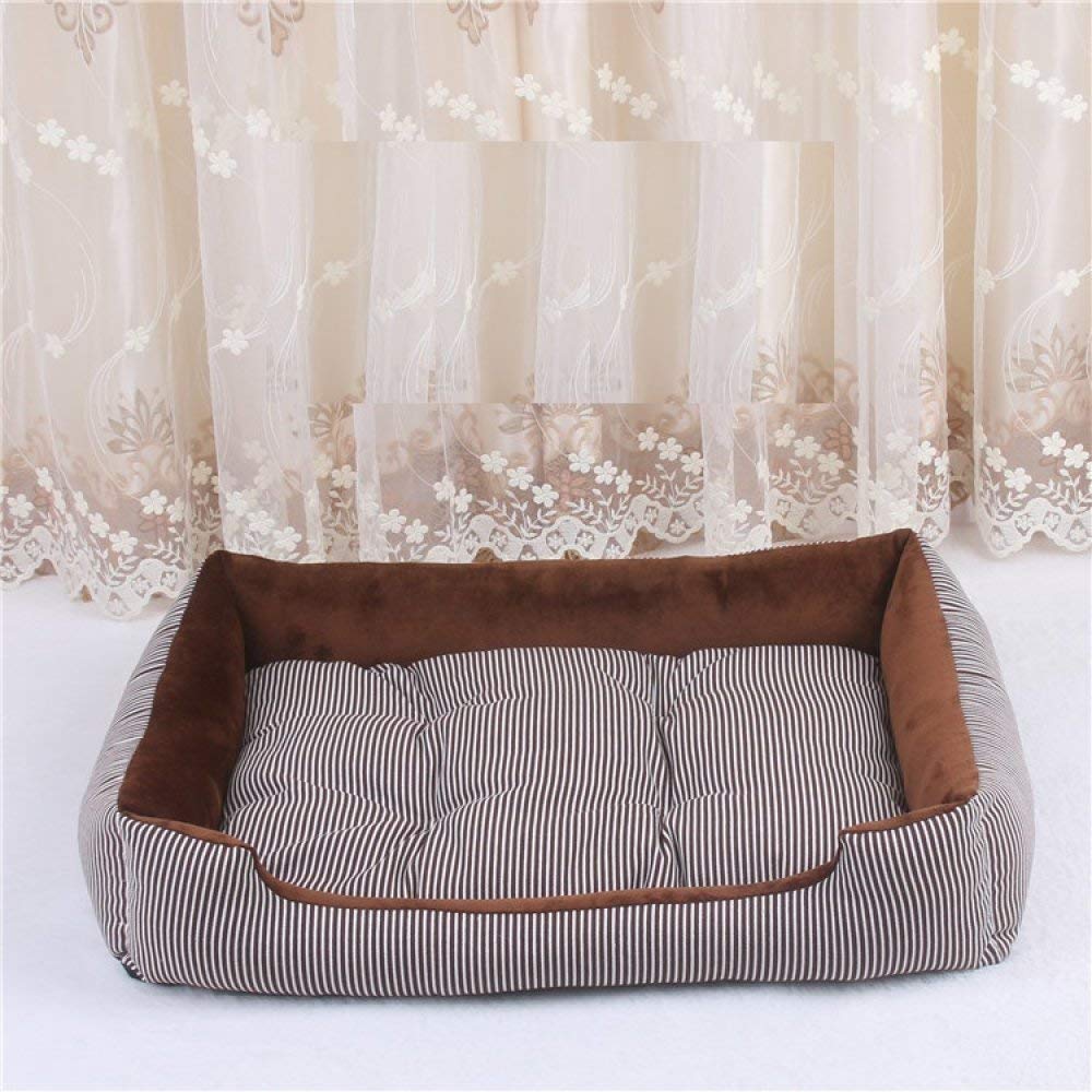 Lit pour chat contre le froid du sol avec coussin amovible lavable