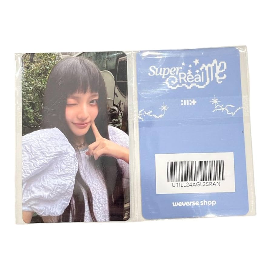 Amazon.co.jp: ILLIT Super Real ME weverse トレカ イロハ