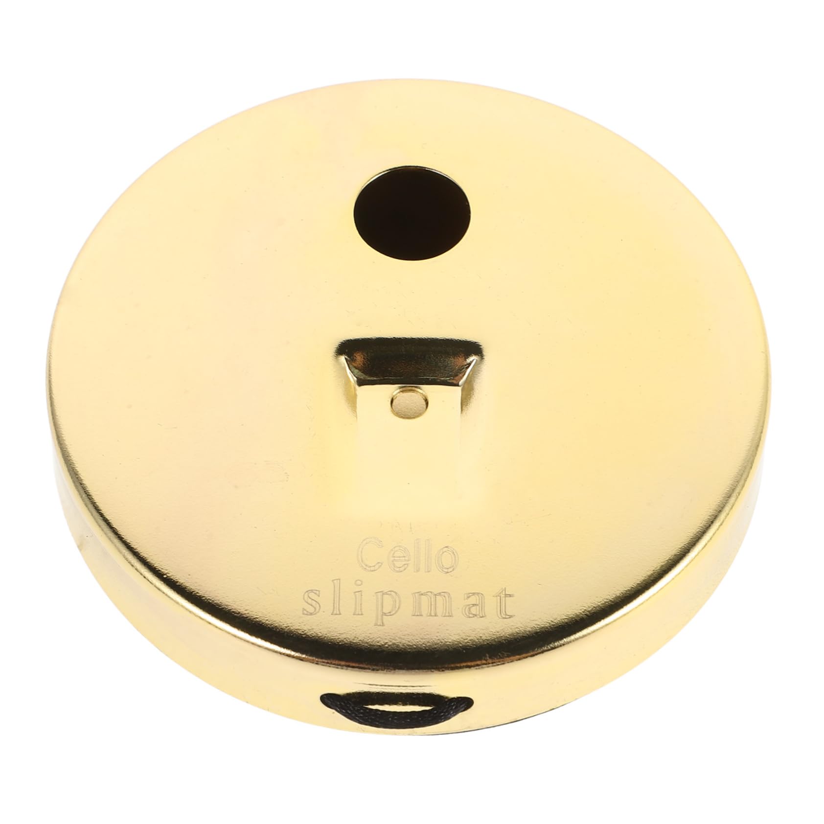 BESPORTBLE Non-slip Mat Rock Stop Cello Endpin Rest Cello Endpin Non Slip Stand Holder Violin Stopper Instrument Accessories Musical Instrument Accessories Aluminum Alloy Golden