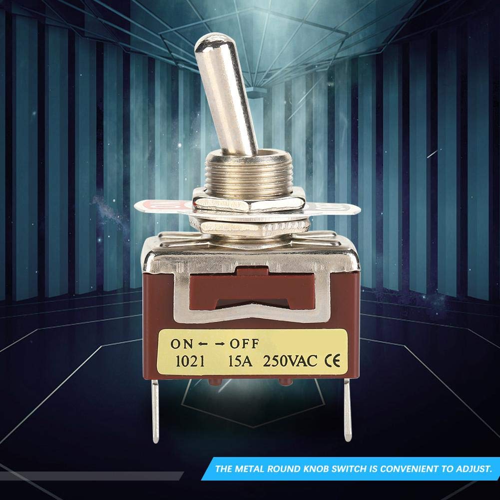 Interruttore A Levetta ON-OFF 5 Pezzi - 15A 250VAC, 4 Pin Per Auto Ed Elettrodomestici - Foto 2