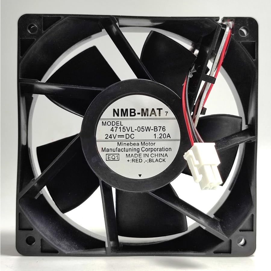 NMB 24V 1.20A 4715VL-05W-B76 12038 12cm ACS880 4-Wire Inverter Fan