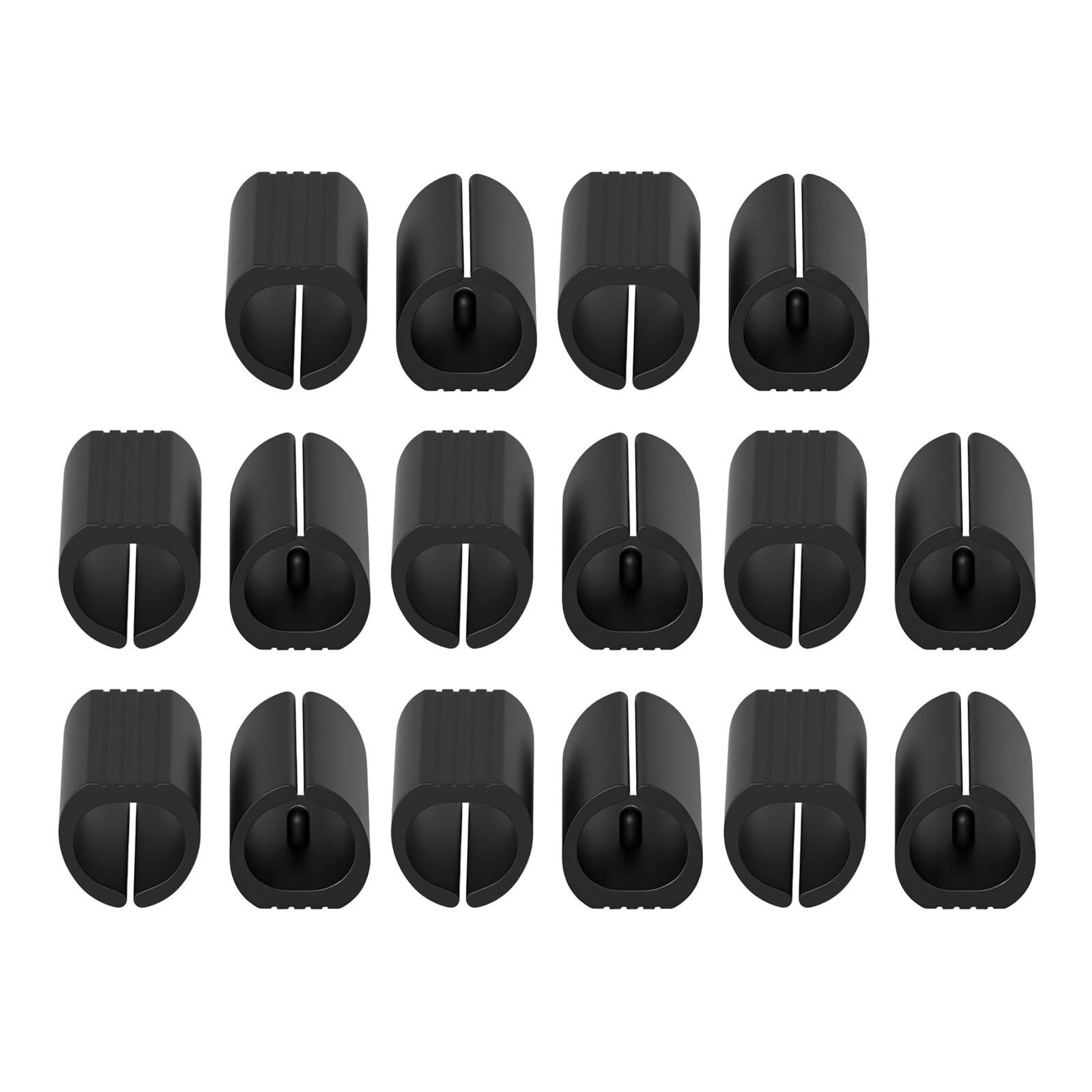 Protectores de piernas resistentes y multicolores para sillas, 16 uds