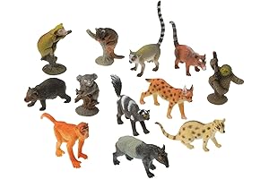 Assorted Rain Forest Animal Figures