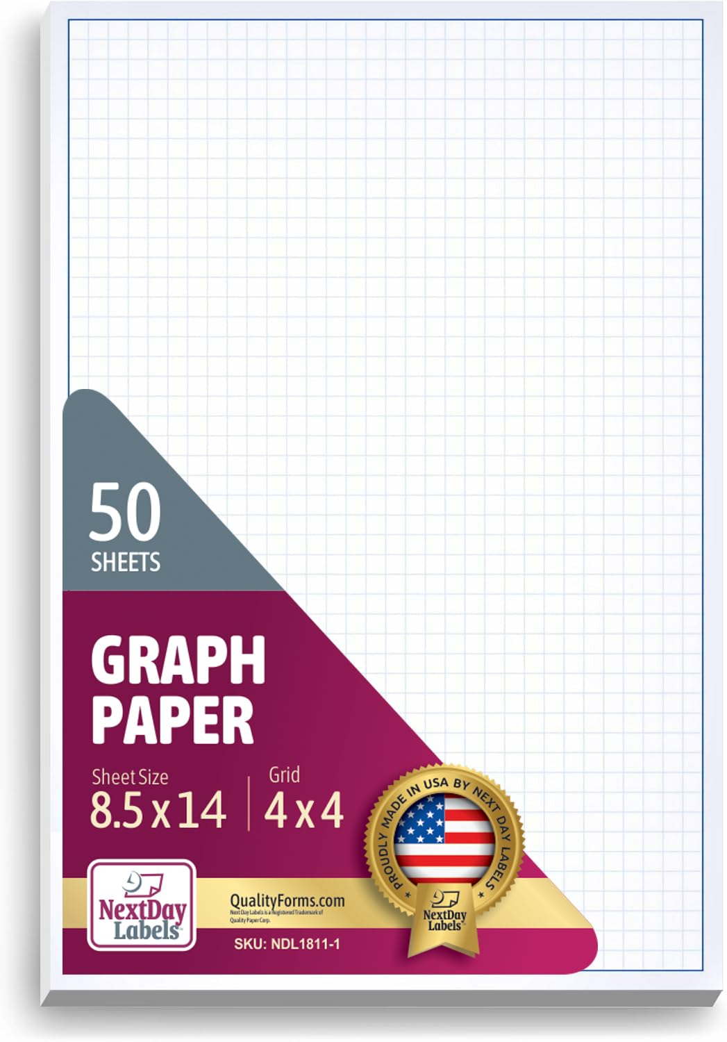 Amazon.com : Graph Paper Pad for Blueprint Drawings, Drafting