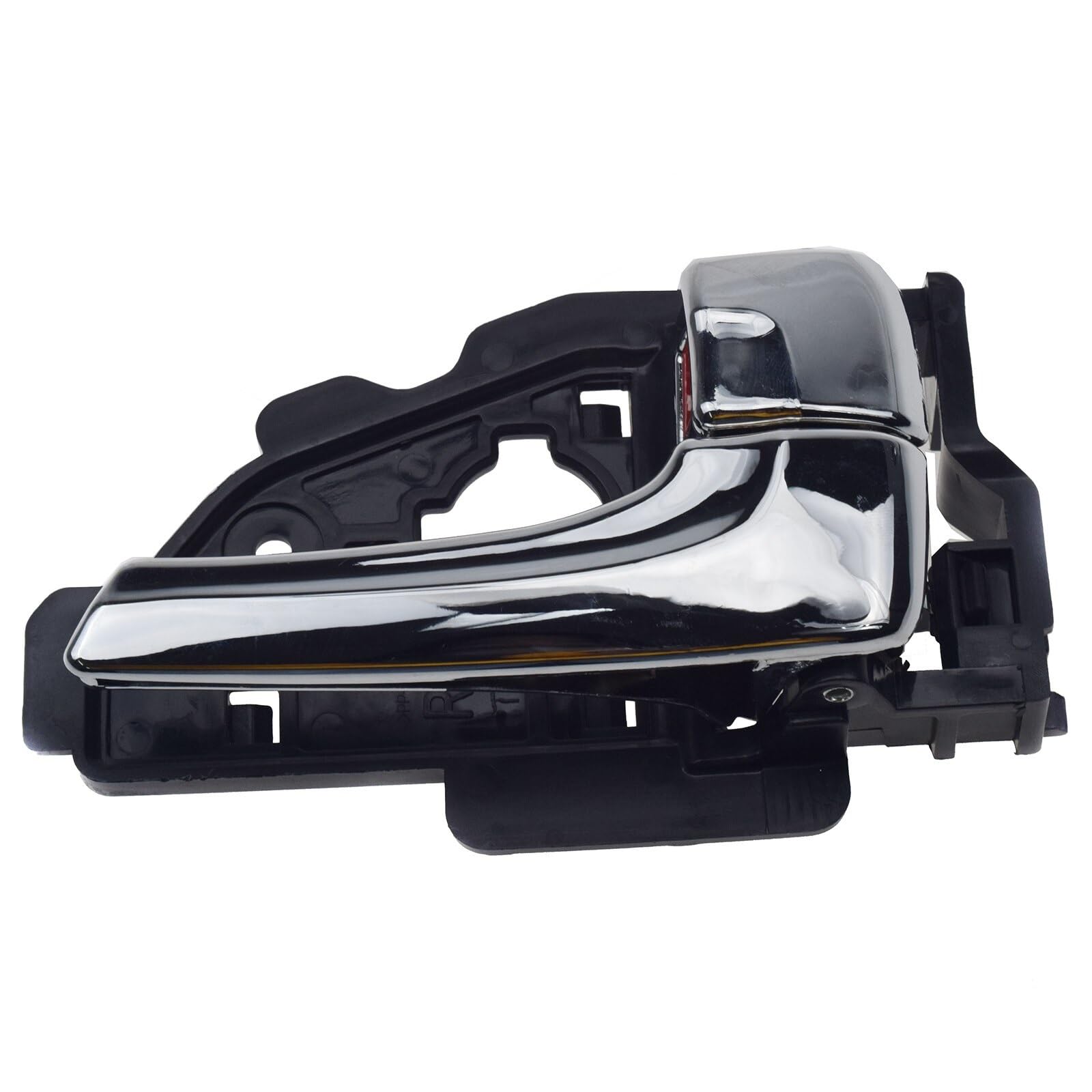 Qiilu Poignée de porte de voiture Poignée de porte extérieure noire