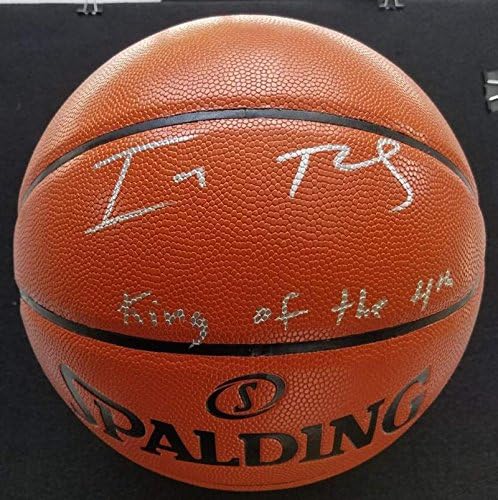 ISIAH THOMAS AUTOGRAPHED I/O BASKETBALL ( FANATICS)