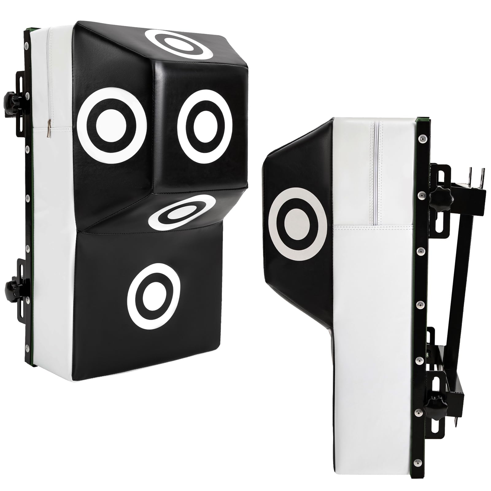 Wall Mount Uppercut Boxing Training Punching Target, Heavy Duty MMA Wall Pad with 6 Marking Points for Hooks & Uppercuts for Home Fitness & Stress Relief (15.75 * 11.81 * 27.56inch)