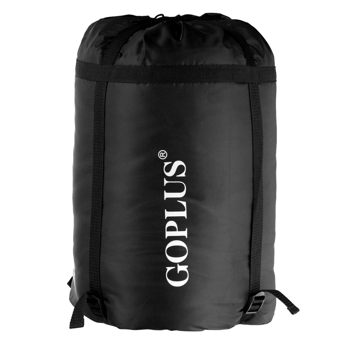 COSTWAY Sac de Couchage pour 2 Personnes avec 2 Oreillers Résistant au Vent et Imperméable Idéal pour la Randonnée, Les Voyages, Le Camping, et Les Activités Extérieures