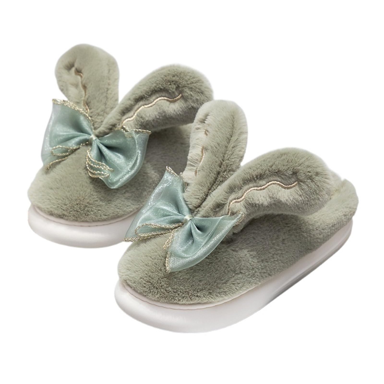 Chaussures d'hiver et pantoufles en coton polaire Baotou pour femme