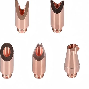 DMK Laser Welding Nozzle H28 M8 Copper Laser Nozzles for HANWEI Portable Handheld Fiber Laser Welding Gun Laser Welder Head Laser Welding Machine Wire Feeding H28-M8-D10