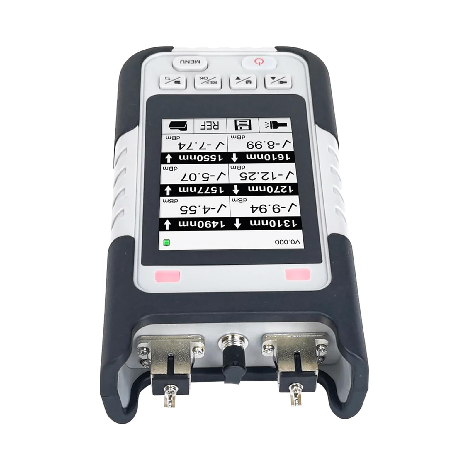 Medidor de potencia óptica Digital TM583 OPM PON, probador de red FTTH con VFL, compatible con prueba de 1270/1310/1490/1550/1577nm(SC APC4 wavelengths)