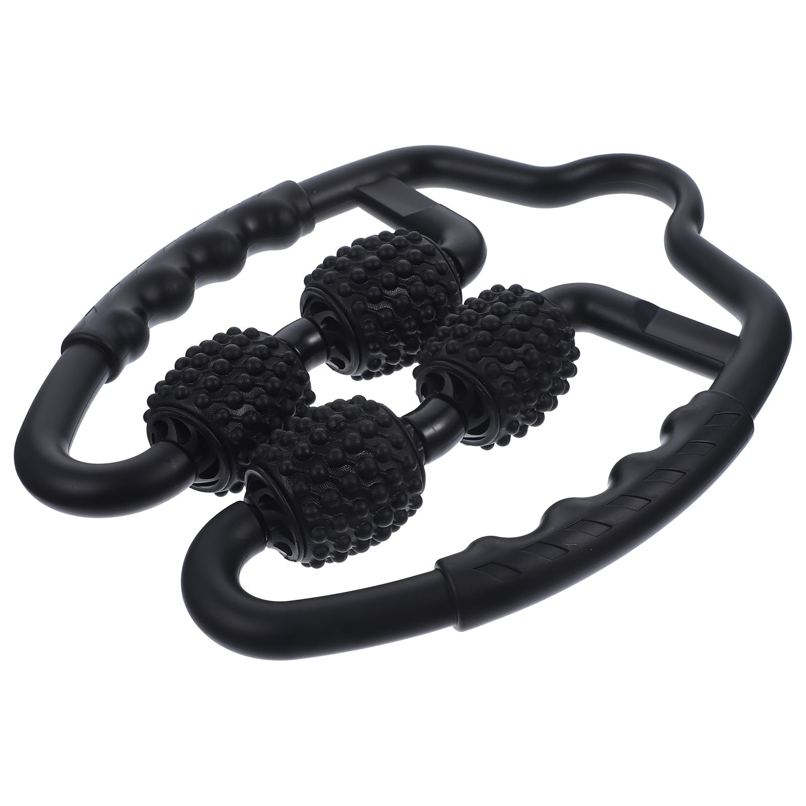 Rodillo de Masaje Relajante Muscular Clásico Negro Masajeador Rodante para Piernas y Brazos Foam Roller Fitness para Aliviar Tensión y Mejorar Movilidad Diaria