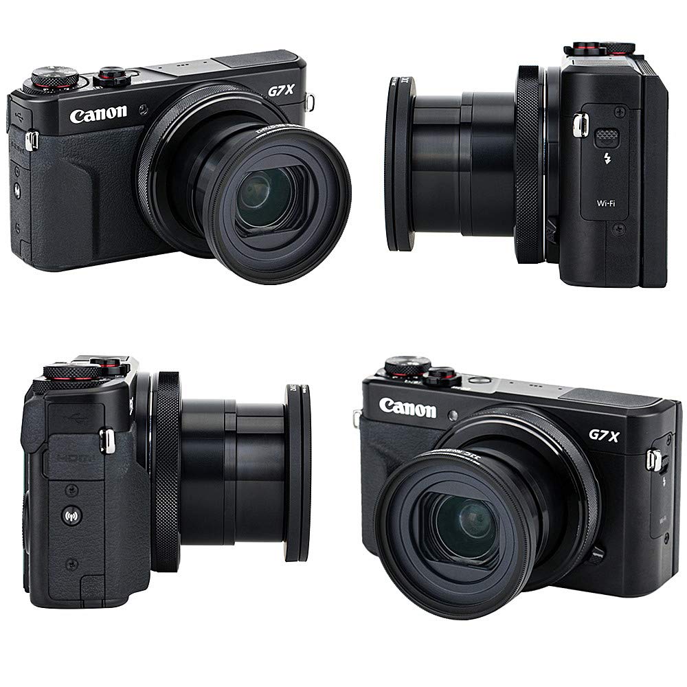 JJC 3 Piece Lens Kit Compatible with Canon PowerShot V1 Digital Camera