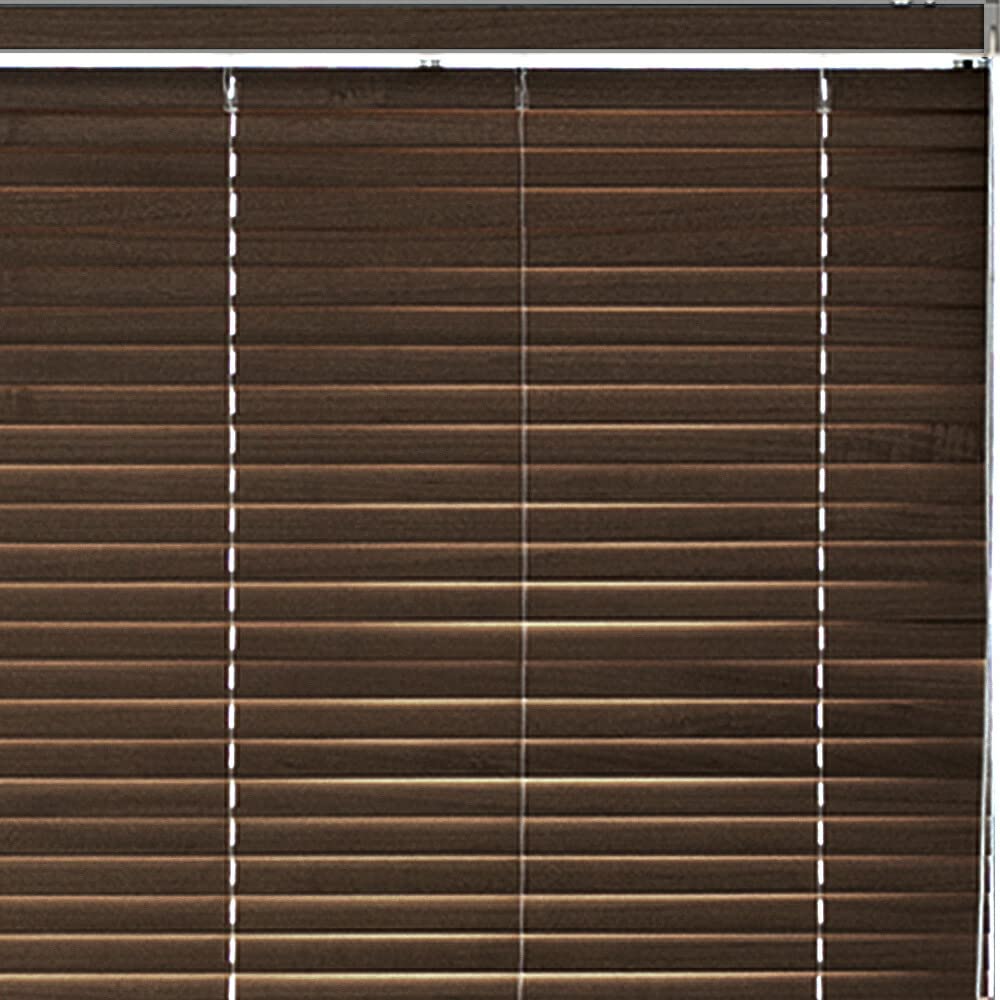 Amazon｜ReHOME カーテンレール取付 ウッドブラインド 木製 「幅181