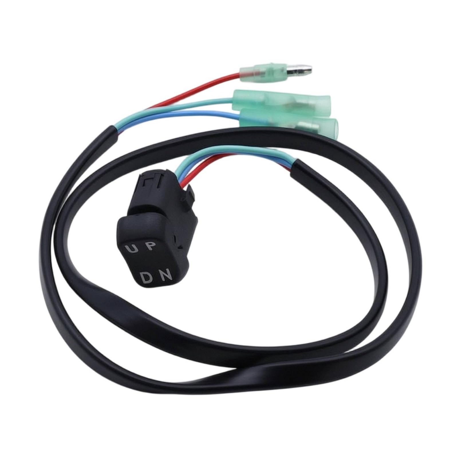 MERIGLARE Panel de Control Marino Fuera Borda Tablero Interruptor Módulo Arranque Motor Kit con Cableado y Enchufe Integrado Materiales Plástico y Metal, Style to 4
