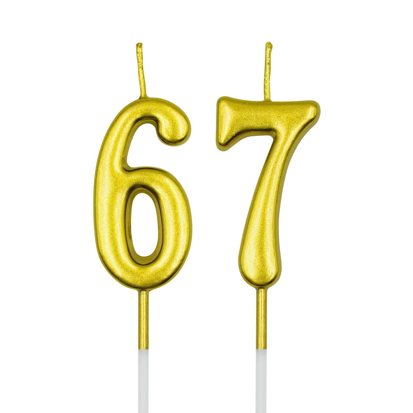 Velas De Cumpleaños 10, Vela Azul Número 10 Para Pastel, De | Envío Gratis