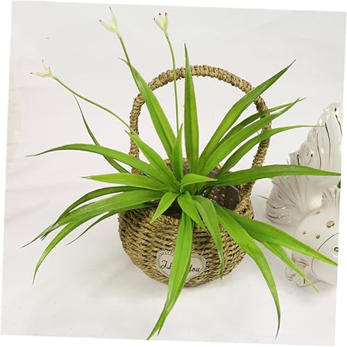 Miniatura 3 de IMIKEYA Ramo de flores artificiales de araña artificial para decoración de pared