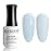 RARJSM Iridescent Glitter Gel Nail Polish Clear Pastel Blue Chunky Sparkle Rainbow Shimmer Jelly Transparent Sky Blue Gel Polish Single Bottle Soak off UV LED Cured for Home Salon Manicure 15ML