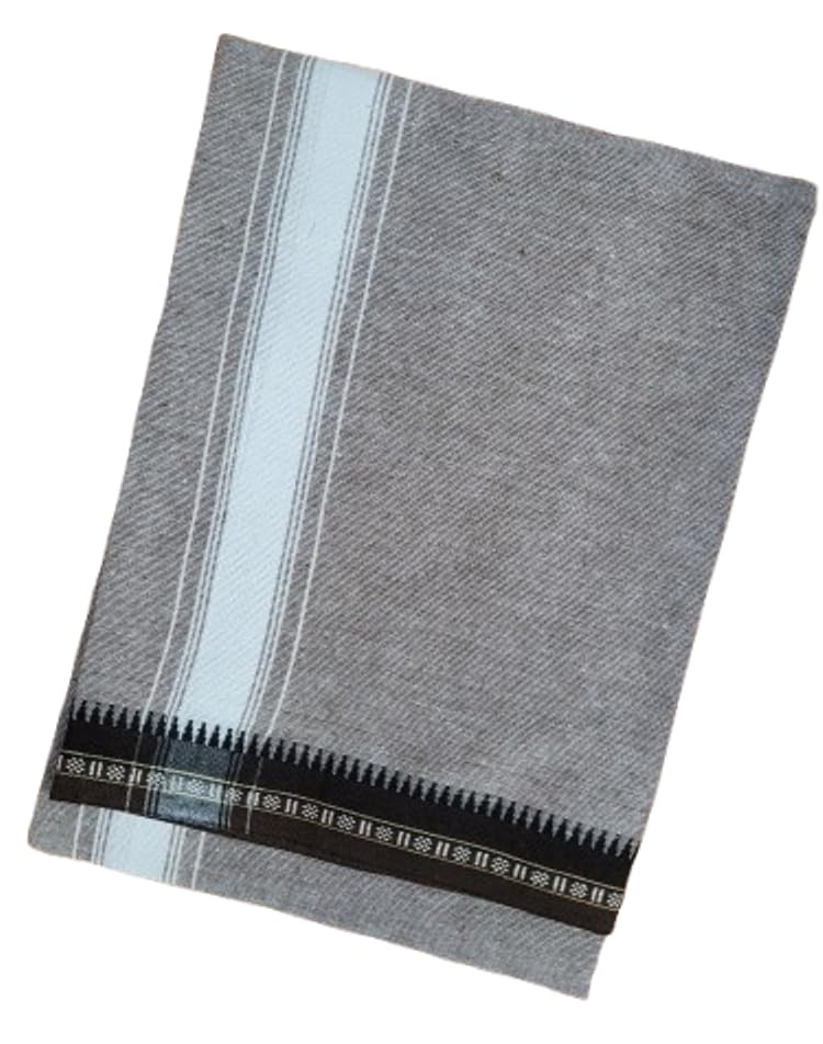 jagasree collections Men's Soft-Finish Cotton Khavy Dhoti with Traditional Border – 2 Meter-picture-32