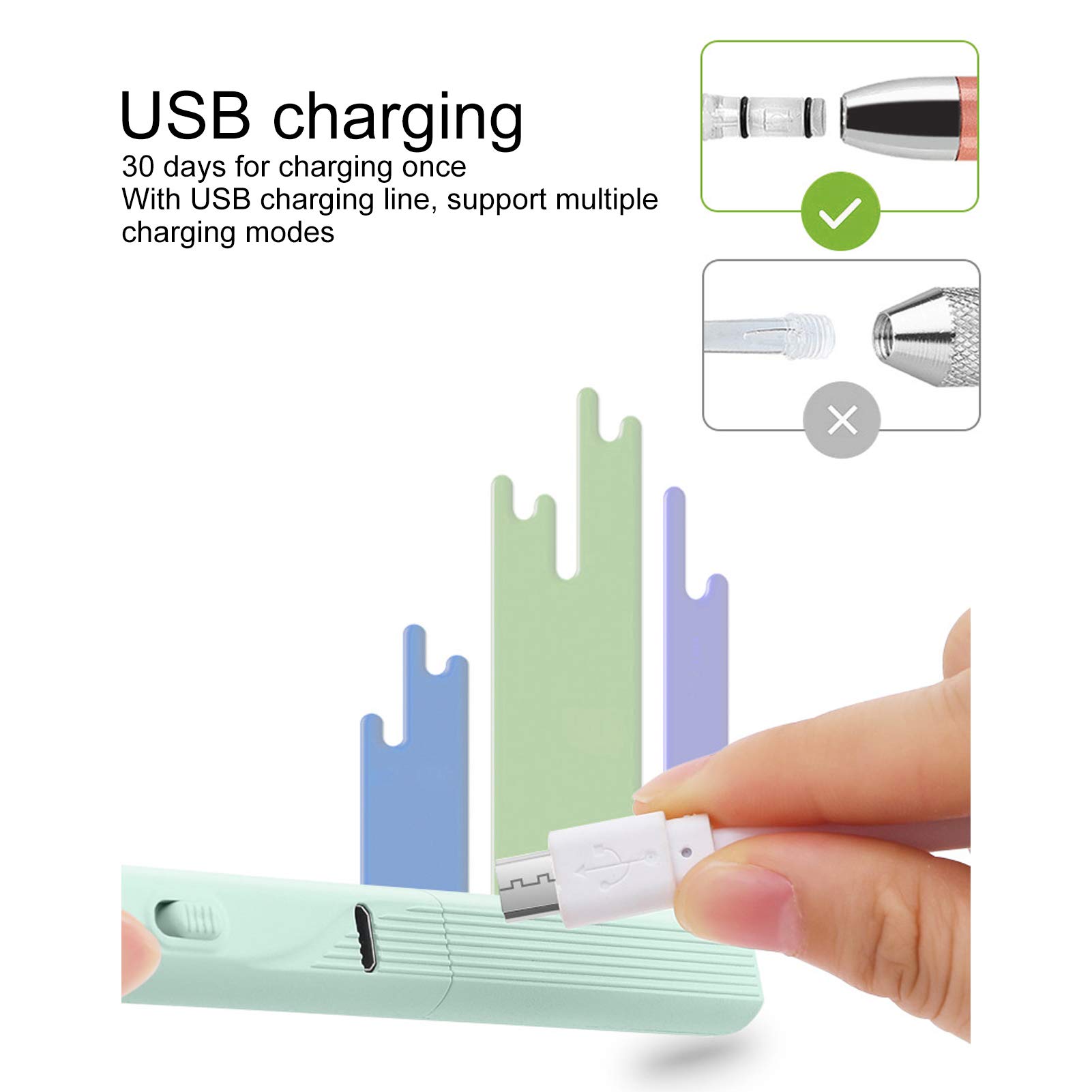 Ear Curette Earpick Kit con torcia elettrica, pinzette luminose a LED per eliminare il cerume per la rimozione del cerume per bambini, adulti e anziani con scatola di immagazzinaggio