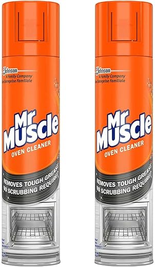Mr. Muscle 2 X Oven Cleaner, Powerful Cleaning Action, 300Ml