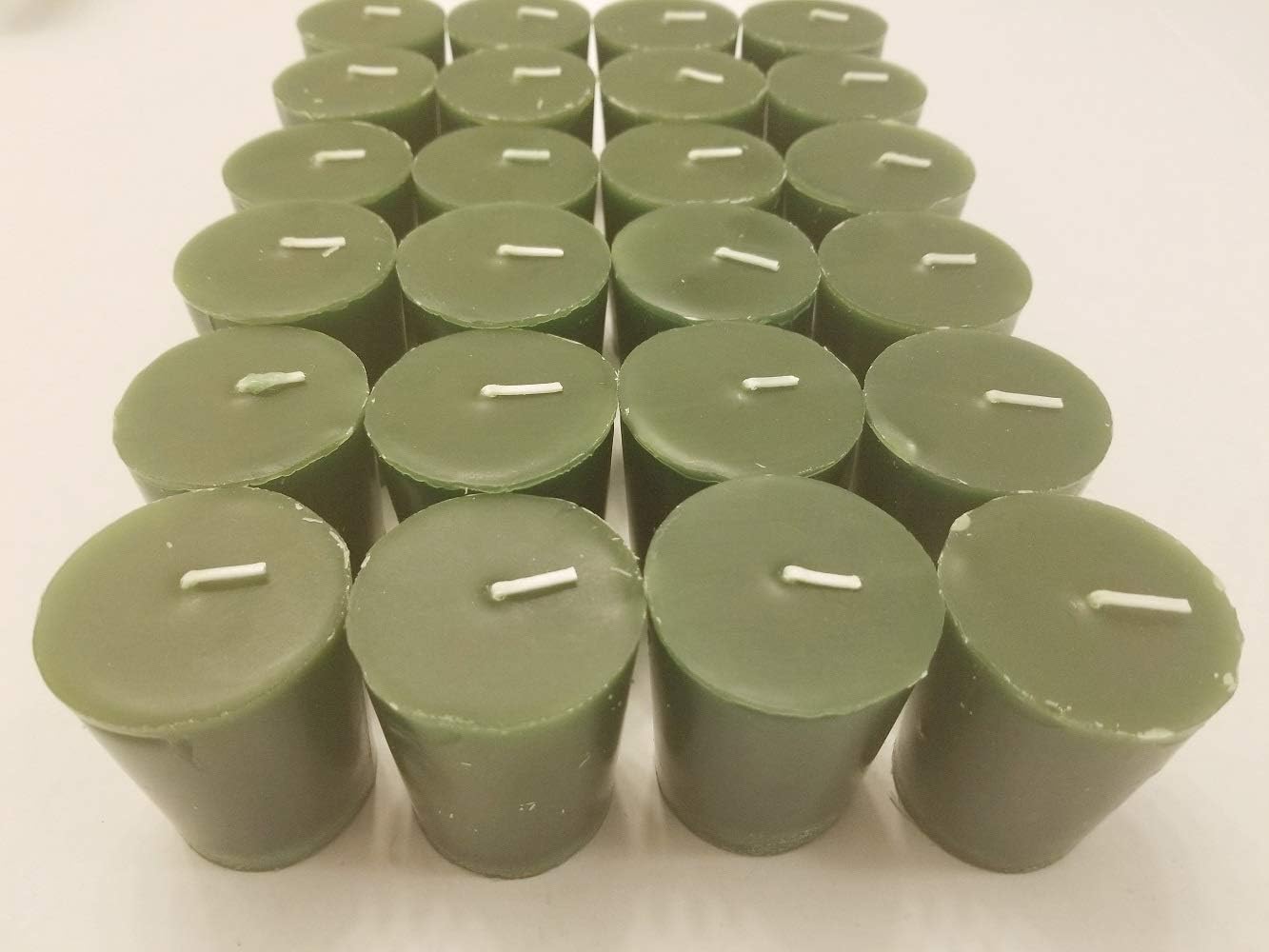 Old Candle Barn 24Piece Votive Candles Balsam Fir