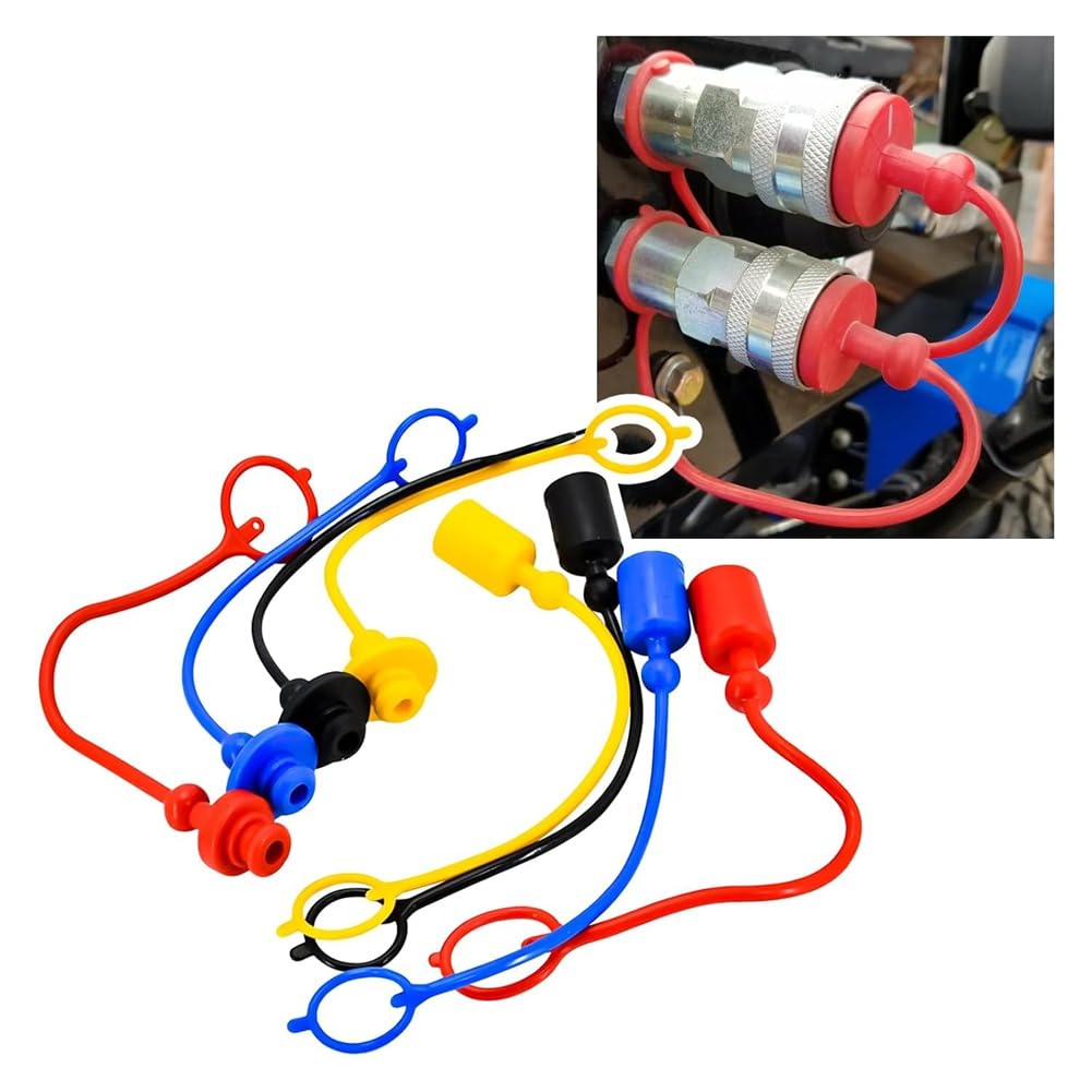 Tappi Antipolvere Per Giunti Idraulici - Set Da 4 Per Protezione Contaminanti - Foto 2