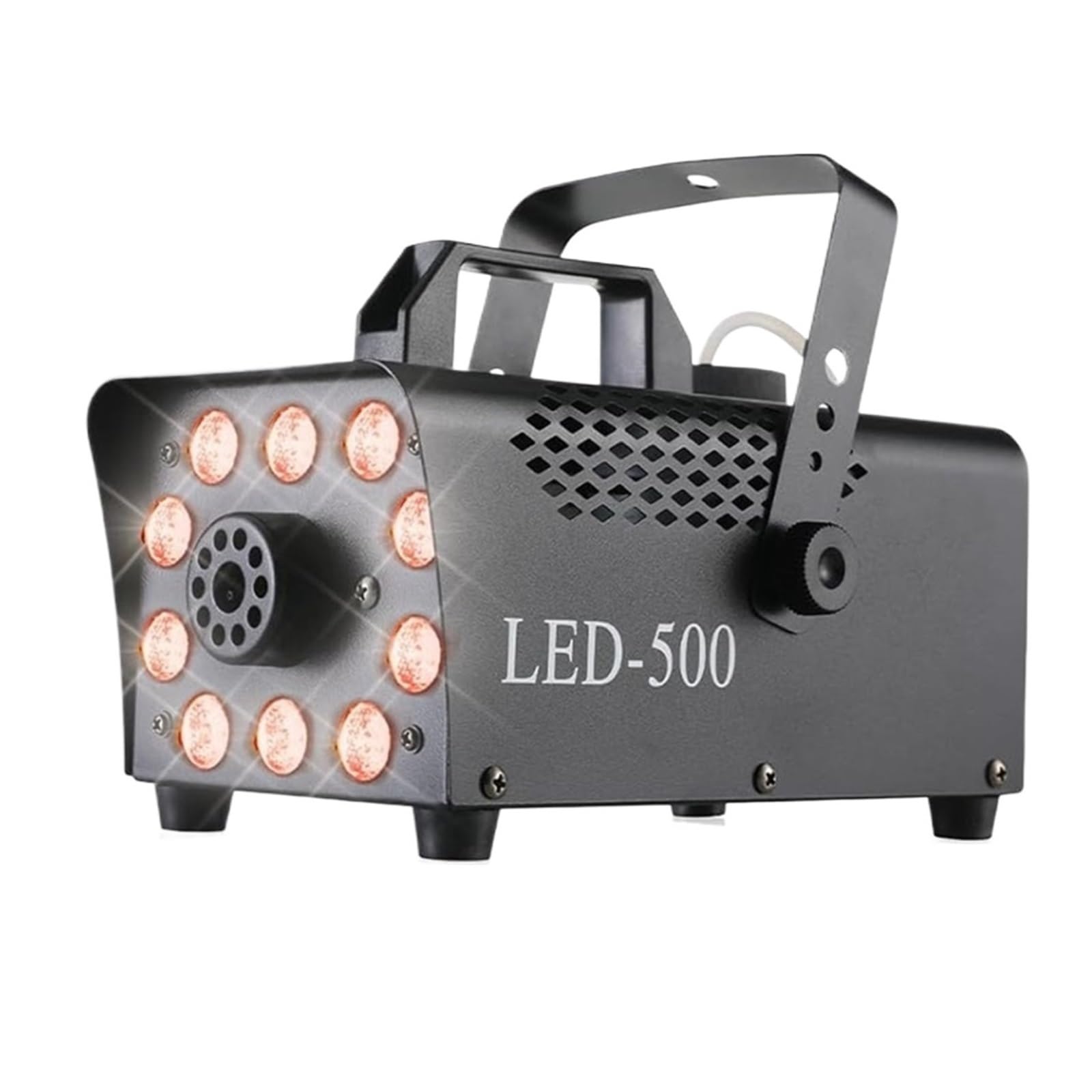 Machine À Fumée Et Brouillard 500W For Soirées Disco Scènes Avec 10 LED RGB Télécommande Sans Fil FuméE éPaisse