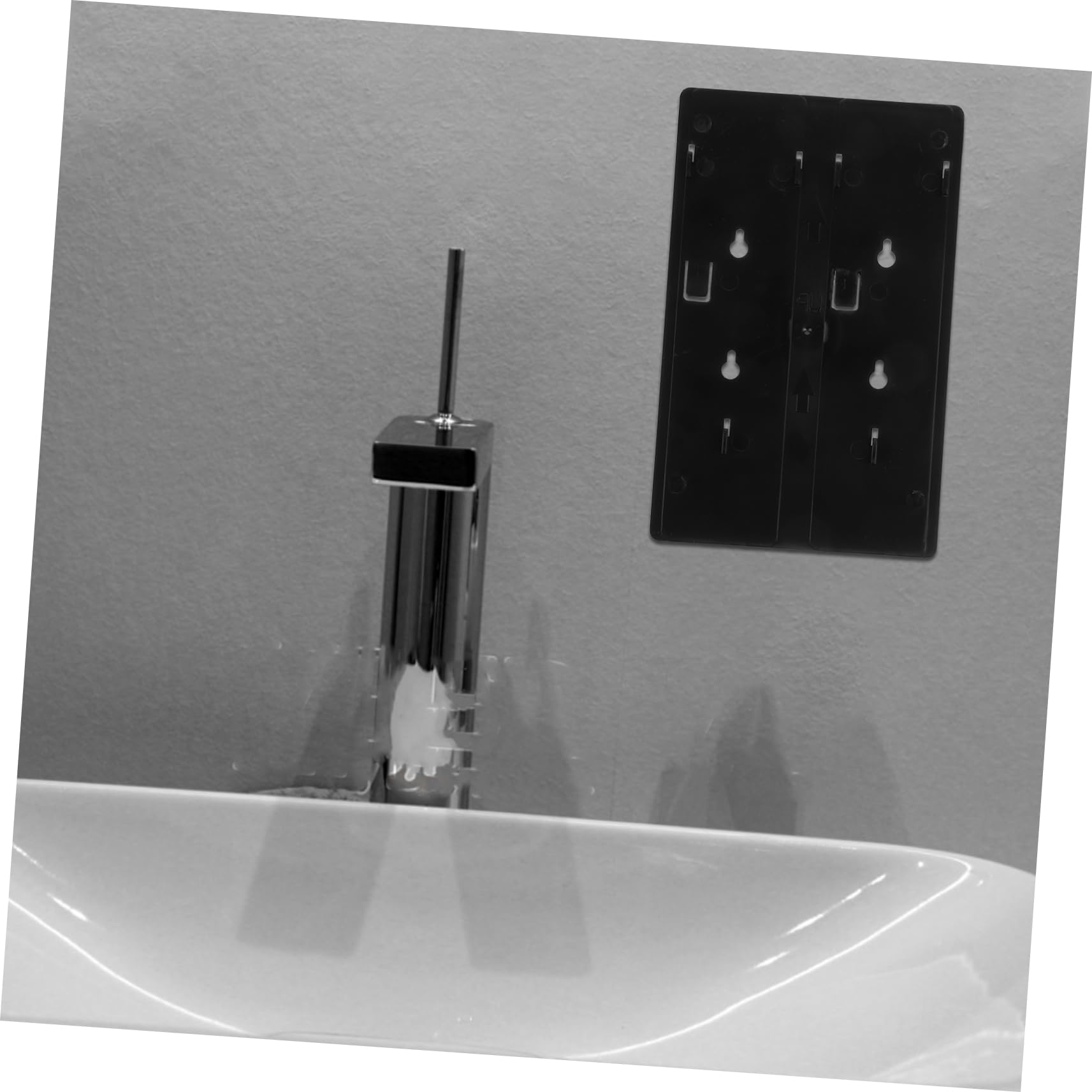 Wakauto Universal Soap Dispenser Mounting Board Empty Dispenser Plate Wall Mount Leakproof