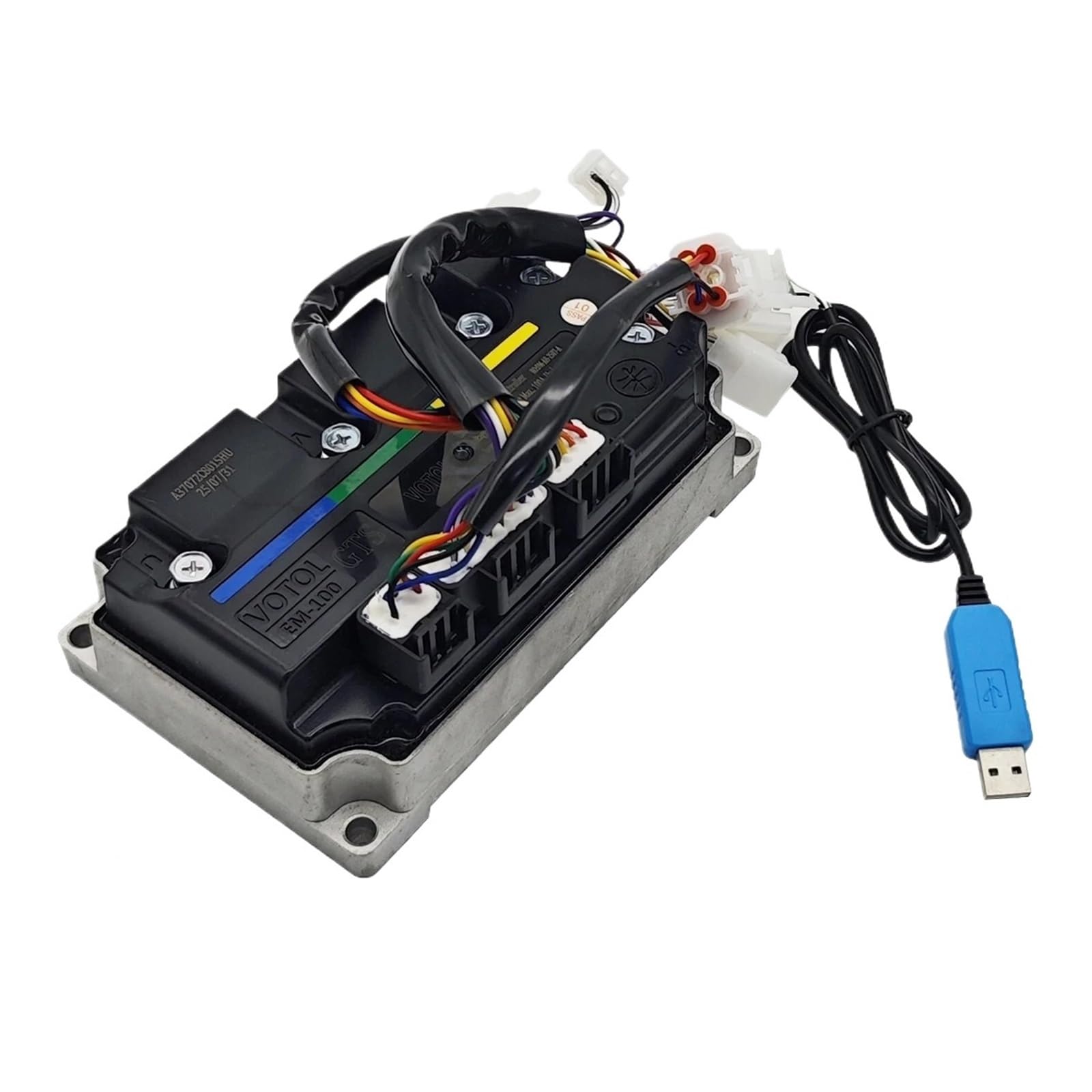 VOTOL EM100GTS 72360S 200A 3kw Brushless DC Controller QS Motor Electric Motorcycle Motor Scooter Intelligent Programmable