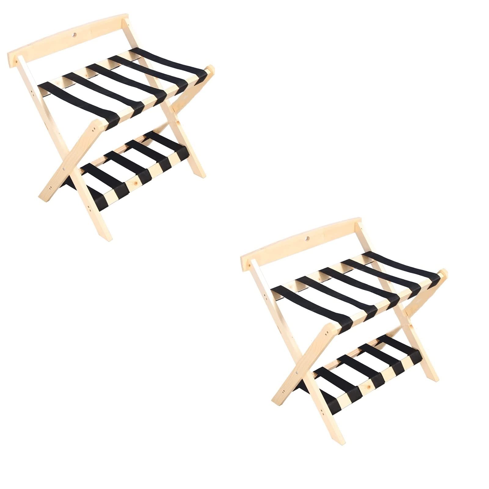 Portapacchi Pieghevole In Acciaio Inossidabile - Per Valigie E Bagagli, Ideale Per Camera Ospiti O Hotel - Foto 3