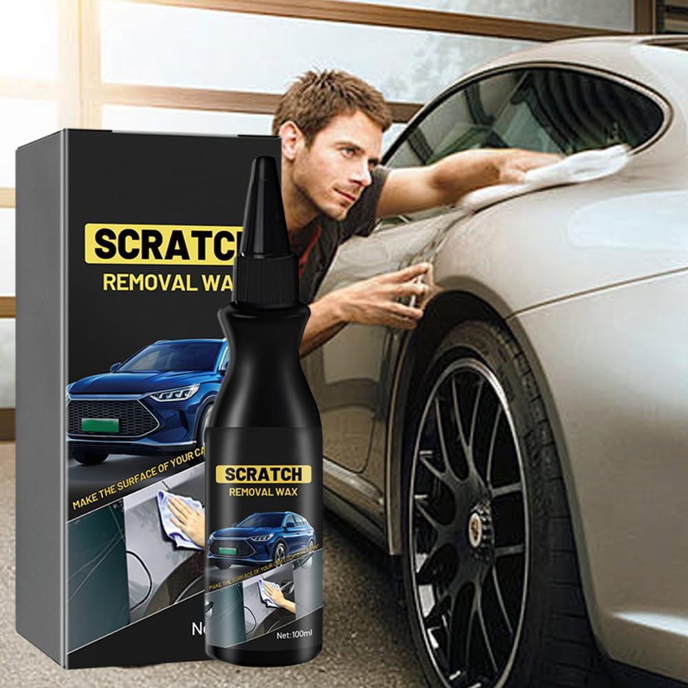 Quita Arañazos Coche, 2026 NEW Reparador Arañazos Profundos Coche, Crema Reparadora de Arañazos Modelo Coch e, Car Paint Scratch Repair Remover (1 PCS) - 2