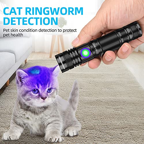 Darkbeam UV 365NM RECHARGEABLE FLASHLIGHT Uv 365Nm Flashlight Blacklight Rechargeable Usb thumb #3