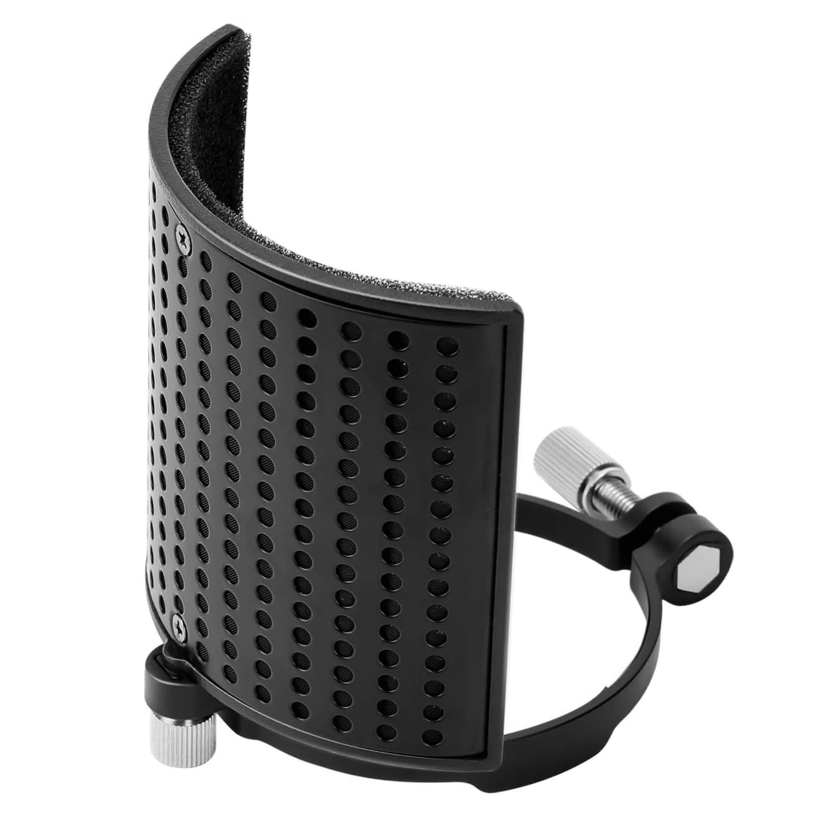 Toddmomy 1Pc U Shaped Microphone Cover Durable Noise Reduction Accessory Plosive Filter for Vocals for Recording Broadcasting