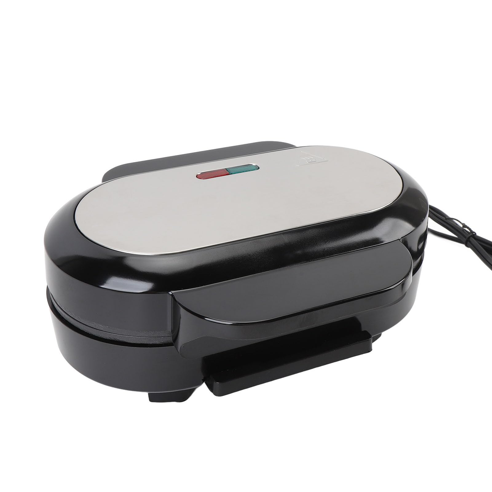 Electric Egg Burger, Touch Handle Non Stick Grill Pan for Frying Eggs Burgers Pancakes or Steaks Aluminum ABS Material (110V US Plug)