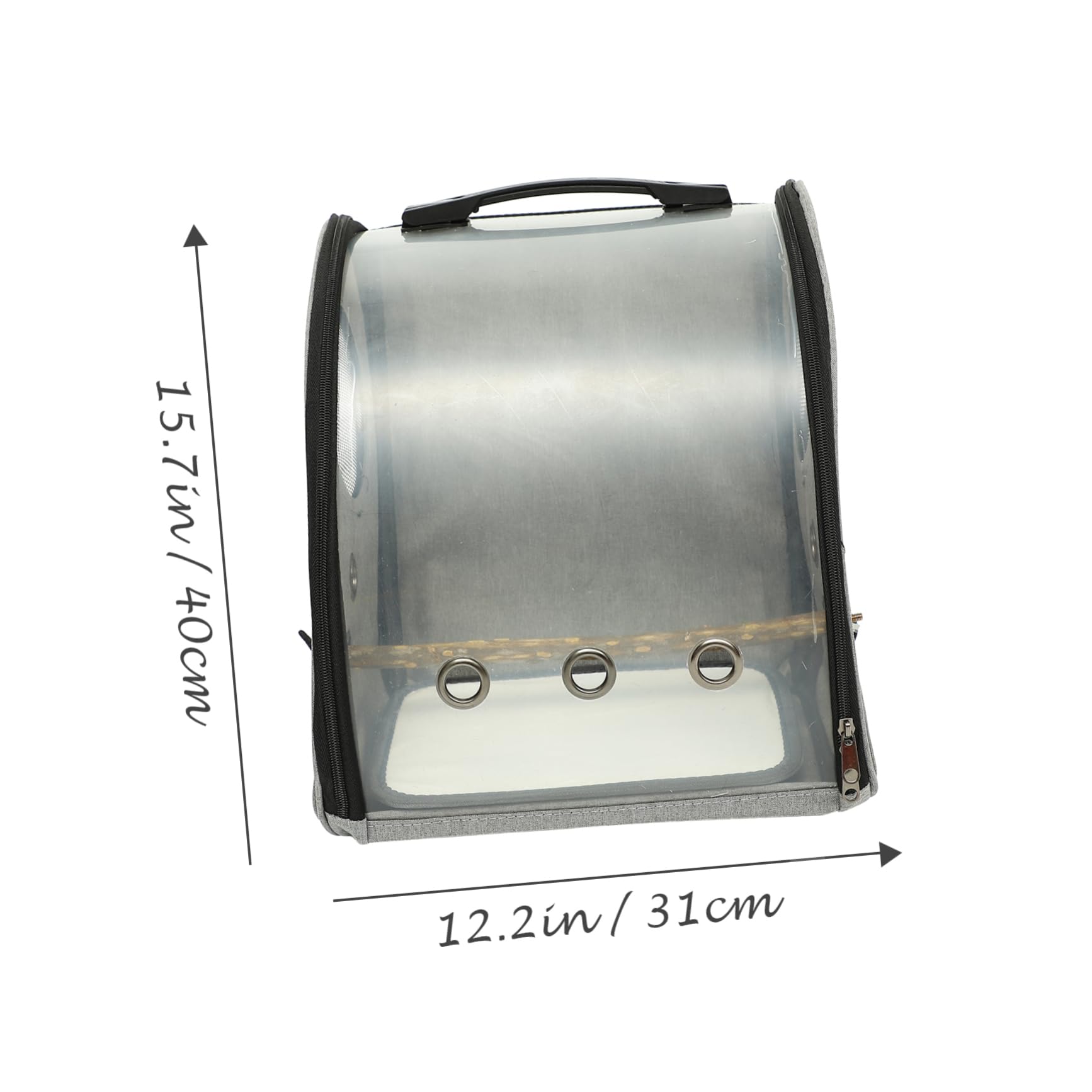 GRIRIW Pet Bird Travel Carrier Bag Birdcage Backpack with Comfort Perfect for Outdoor