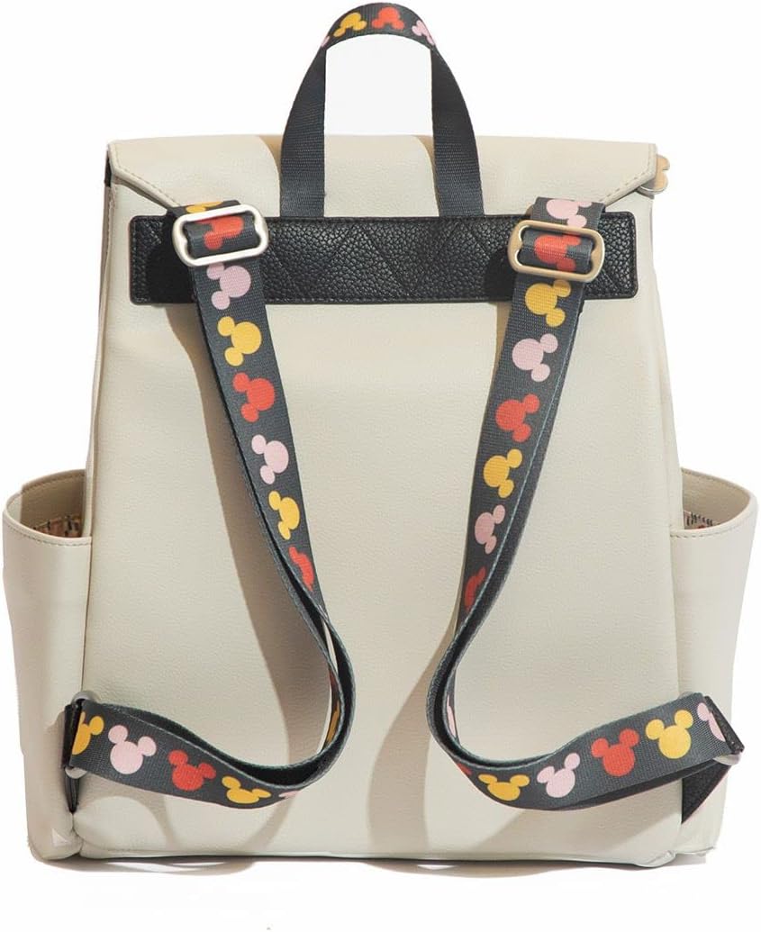 Freshly Picked Convertible Mini Classic Diaper Bag Backpack, Mickey Mania