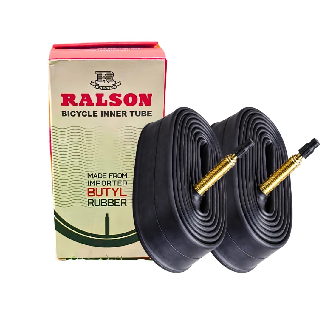 Bicycle Ralson 700×23C Inner Tube Set | Pack of 2 Durable Cycle Tubes | Tube for Bicycle (Pack of 2)-image-3
