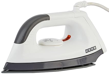 Usha 1000W Dry Iron (White, EI-1602)