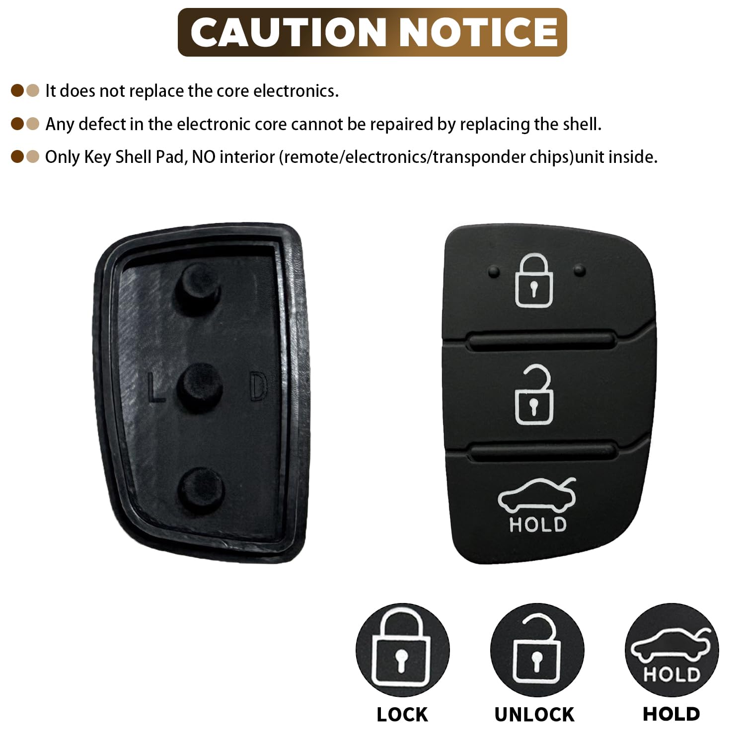 SALPIE Cover Silicone Guscio Protezione Telecomando Compatibile con Hyundai I20 - I30 - IX20 – IX35 - Elantra (Pink