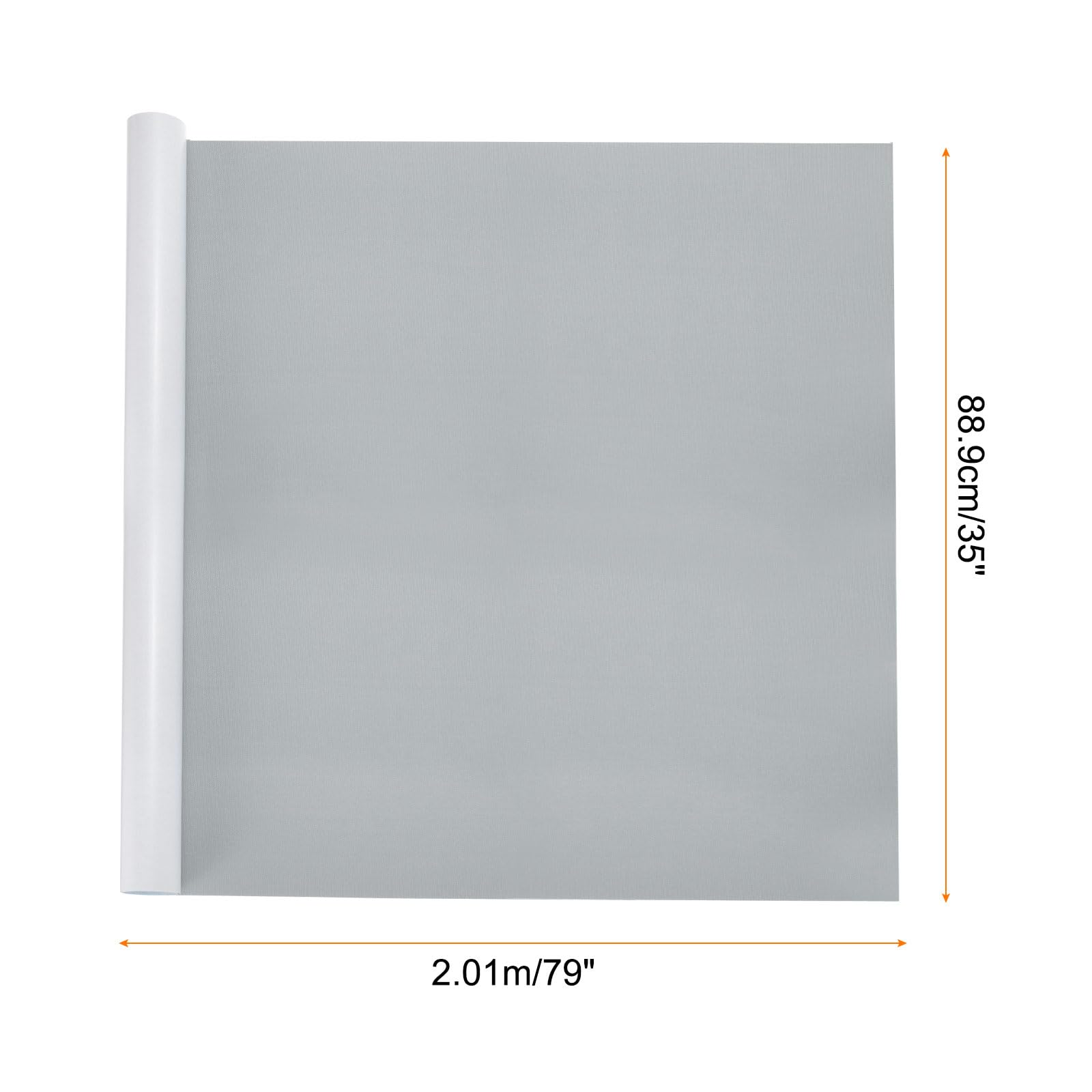Parches de reparación autoadhesivos, parche de lino para sofá, muebles, silla, ropa, tiendas de campaña, 89 x 200 cm, color gris