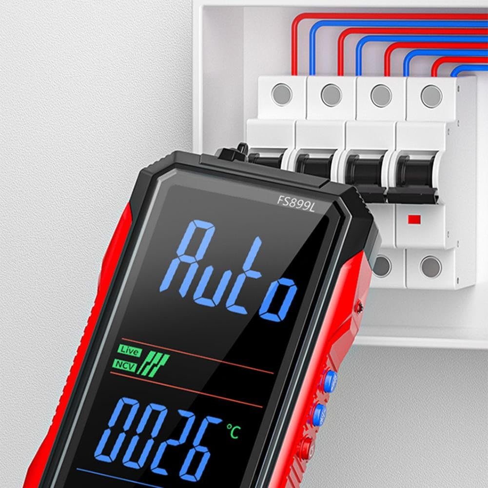 Multimètre numérique True RMS 6000 comptes USB tension AC DC pour diagnostic précis