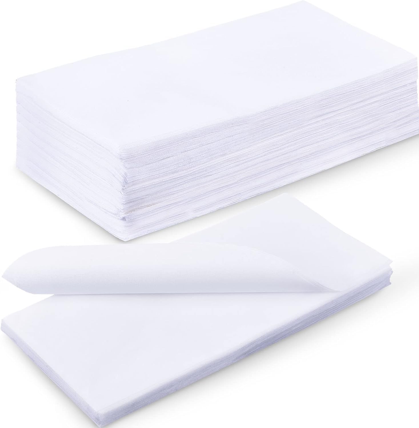 Gypsy 20 Pcs Disposable Hair Towels - 30 x 60 Inch | Non-Woven Face & Body Cleaning Cloth | Beauty Towel | Dry Wipe | Facial, Makeup Removal | Multipurpose Napkin for Travel,Spa, Salon & Parlour.-image-11